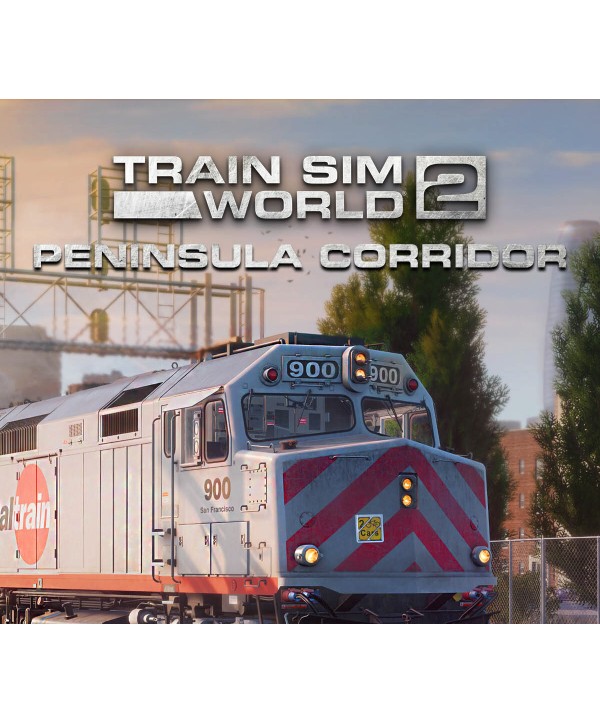 Train Sim World 4 Compatible - Peninsula Corridor: San Francisco - San Jose Route Add-On DLC XBOX One / Xbox Series X|S / Xbox O